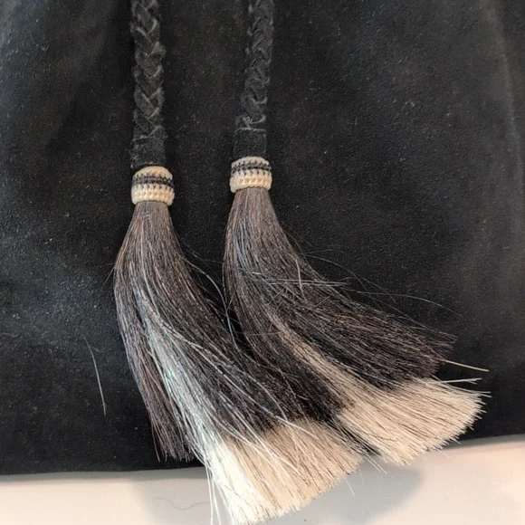 Loeffler Randall suede horsehair Tassel Tote - Picture 2 of 4